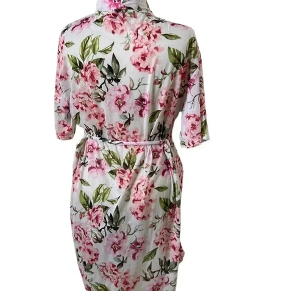 Show Me Your MuMu Brie Garden of Blooms Robe Floral One Size - Picture 3 of 5